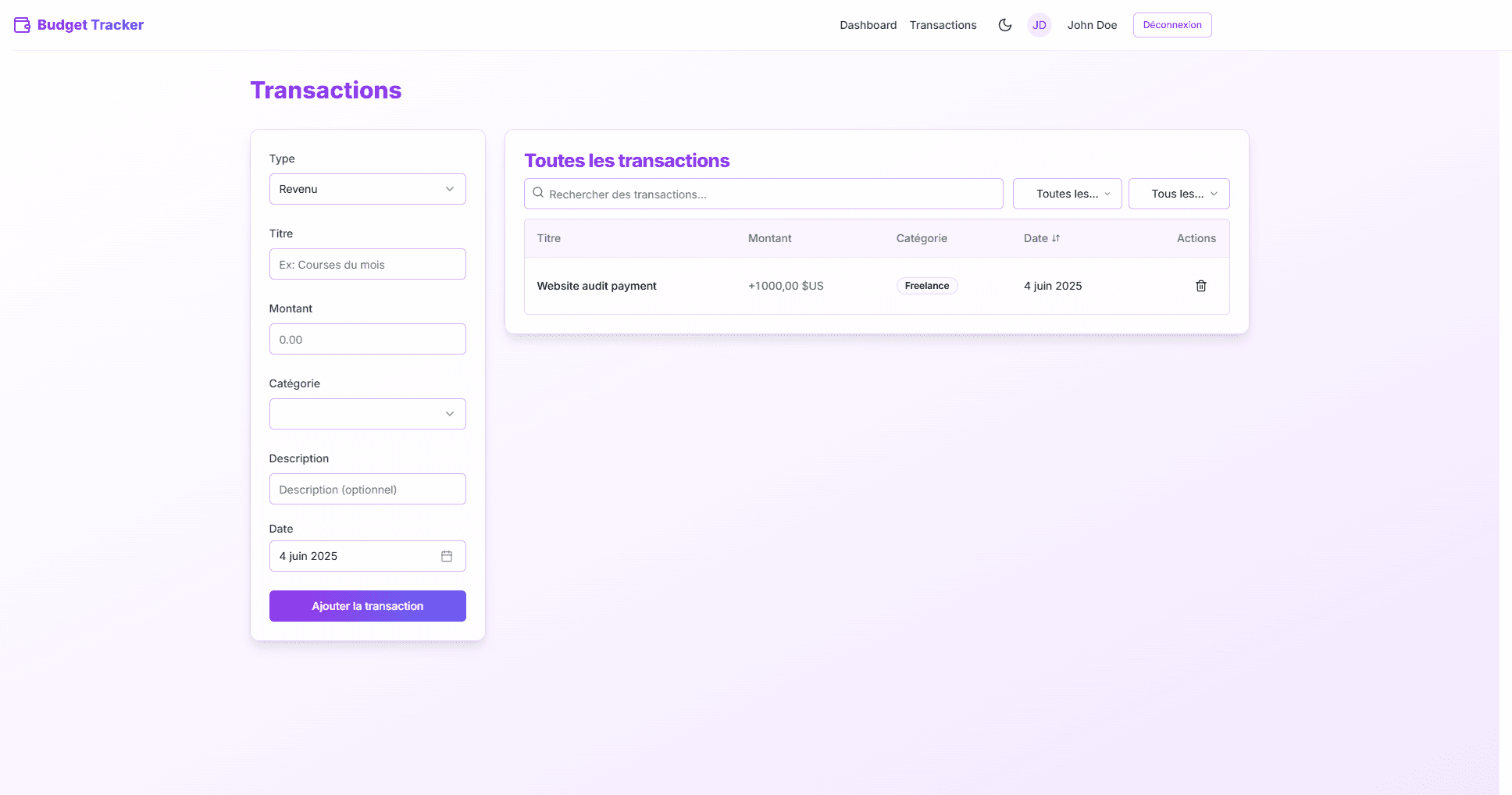 transactions