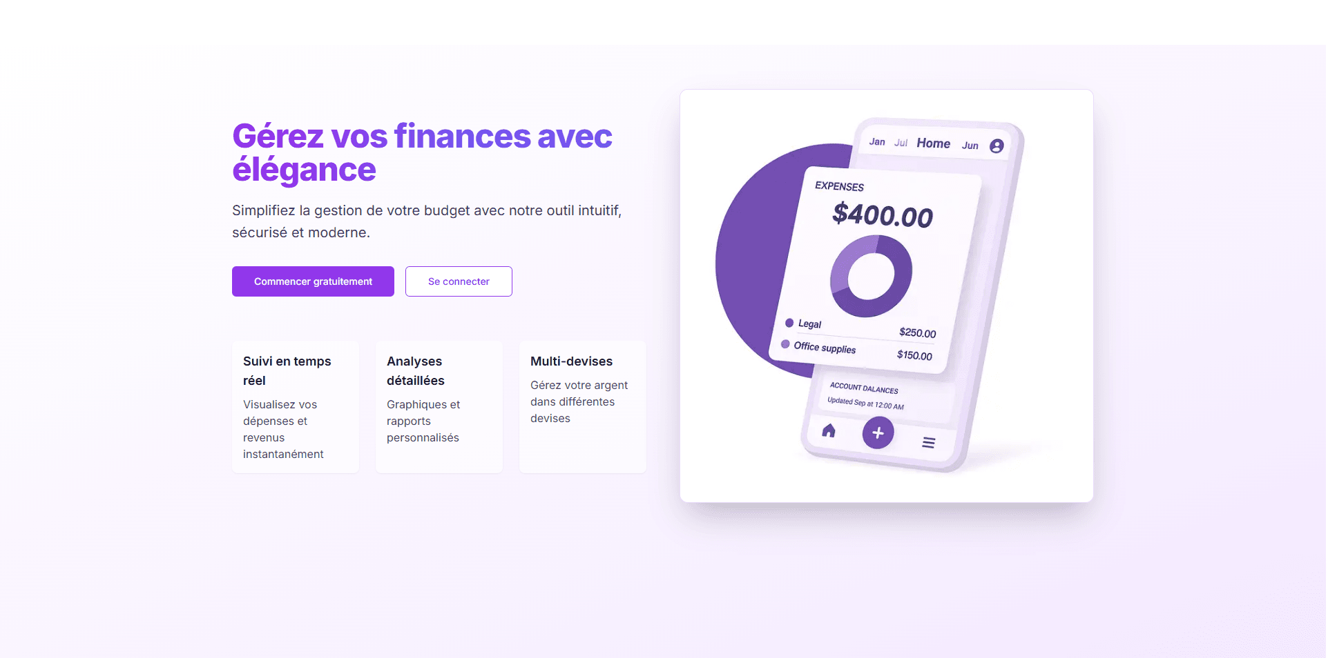Budget Tracker preview